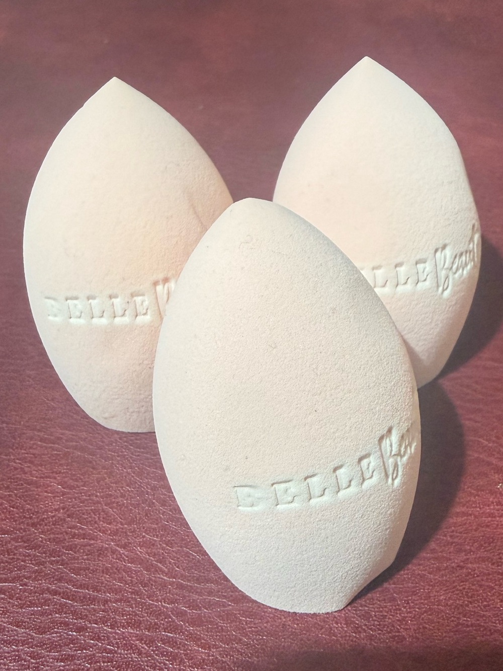 Belle Beauty beauty blender sponges by Kim Gravel. Bundle of 3